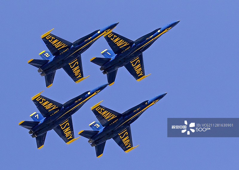 蓝色天使图片素材