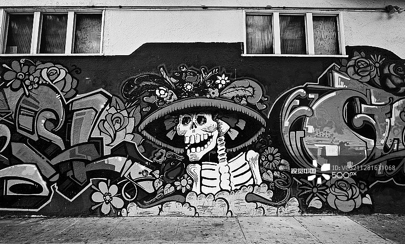 布莱恩特街上的艺术图片素材