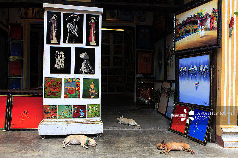 宁静的会安图片素材