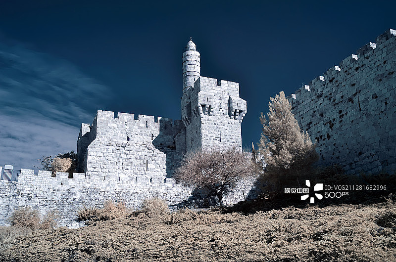 耶路撒冷的大卫塔图片素材