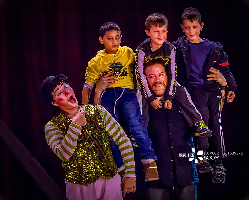 马戏团小丑图片素材