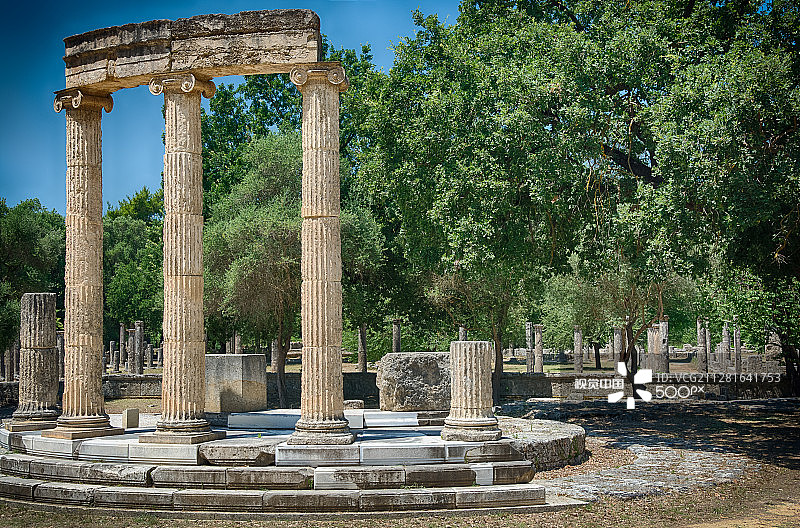 希腊奥林匹亚的菲利皮翁图片素材