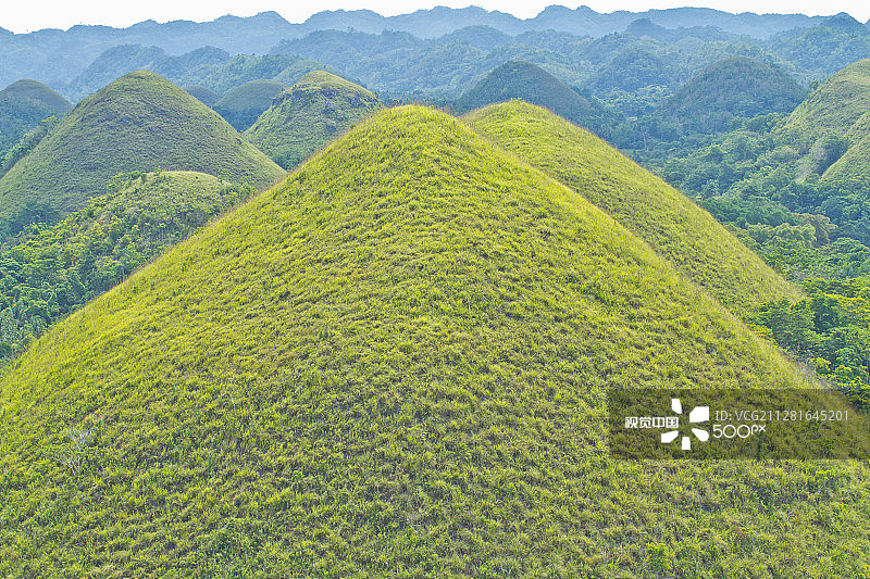 巧克力山图片素材