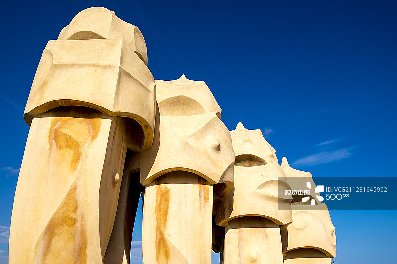 巴塞罗那米拉之家图片素材