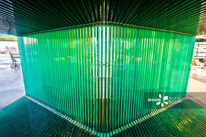 萨格勒布当代艺术博物馆外观细节图片素材