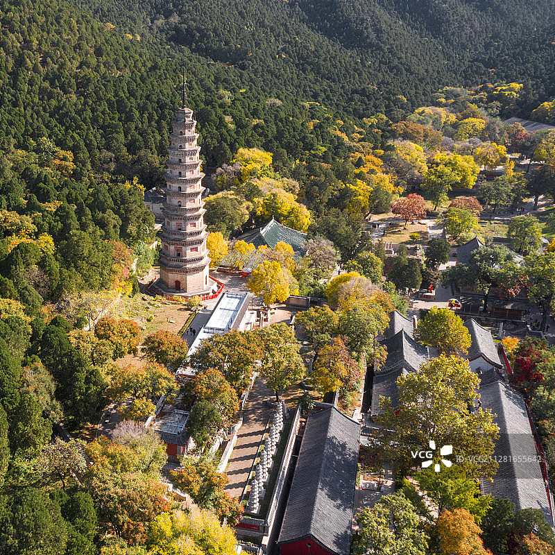 济南灵岩寺图片素材