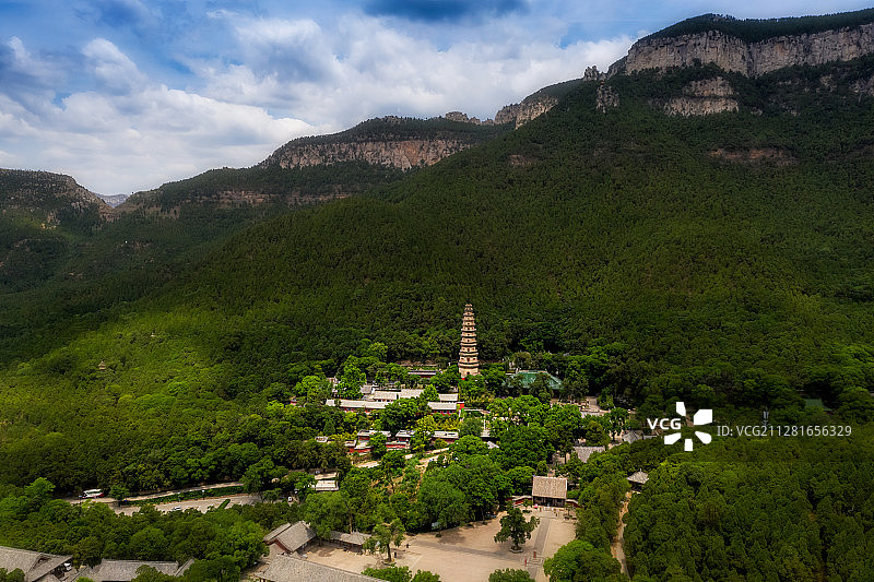 济南灵岩寺图片素材