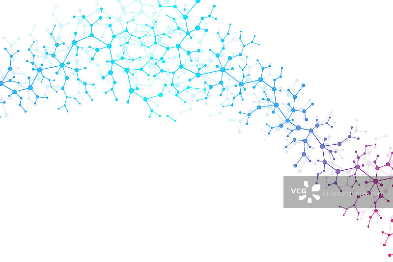 科学分子背景DNA双螺旋图片素材