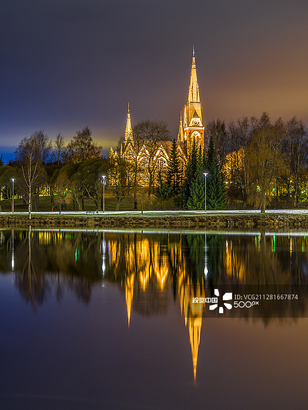 约恩苏教堂图片素材