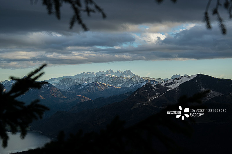 达赫施泰因山脉风光图片素材