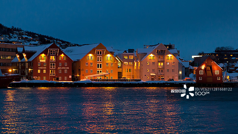 挪威特罗姆瑟图片素材