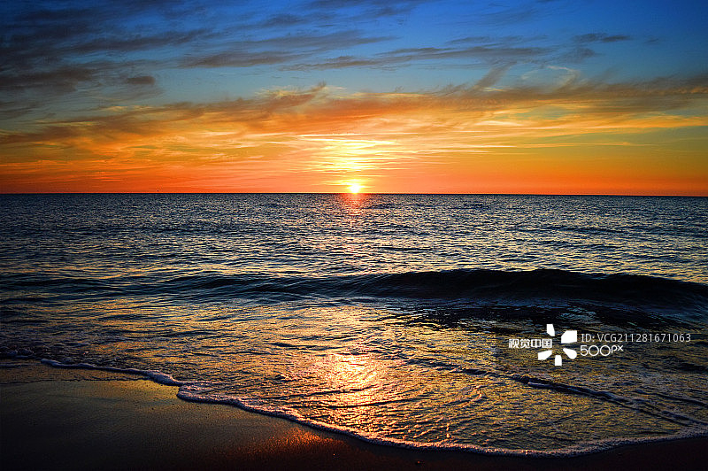 波罗的海日落（版本2）图片素材