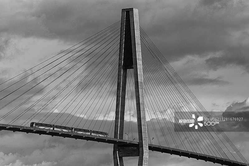 空中列车图片素材