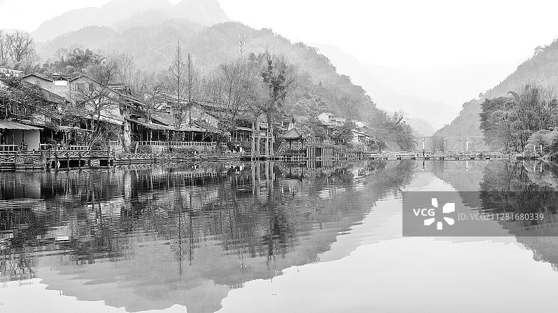 柳江古镇(Sichuan China)图片素材