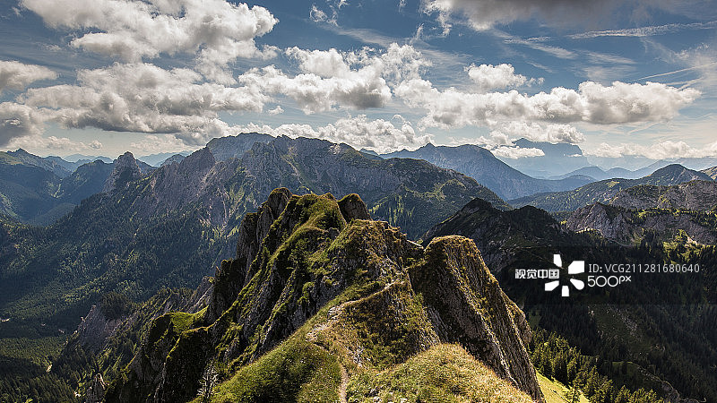 德国的群山图片素材