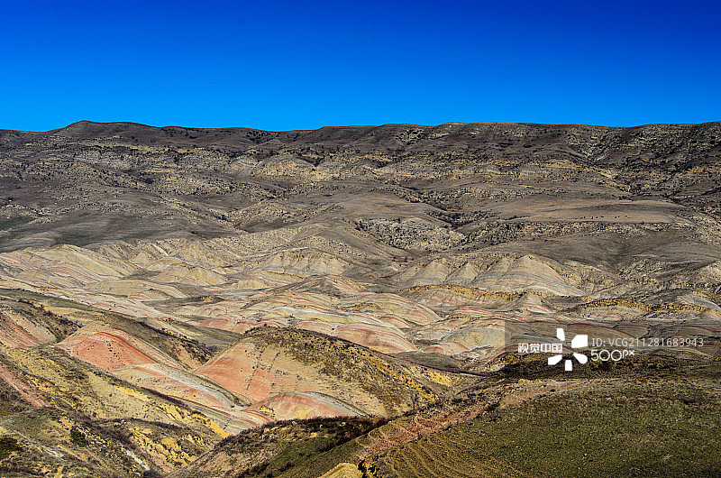 从戴维·加雷吉洞穴修道院眺望图片素材