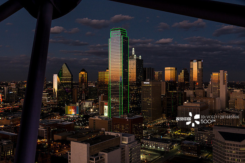 达拉斯晚安图片素材