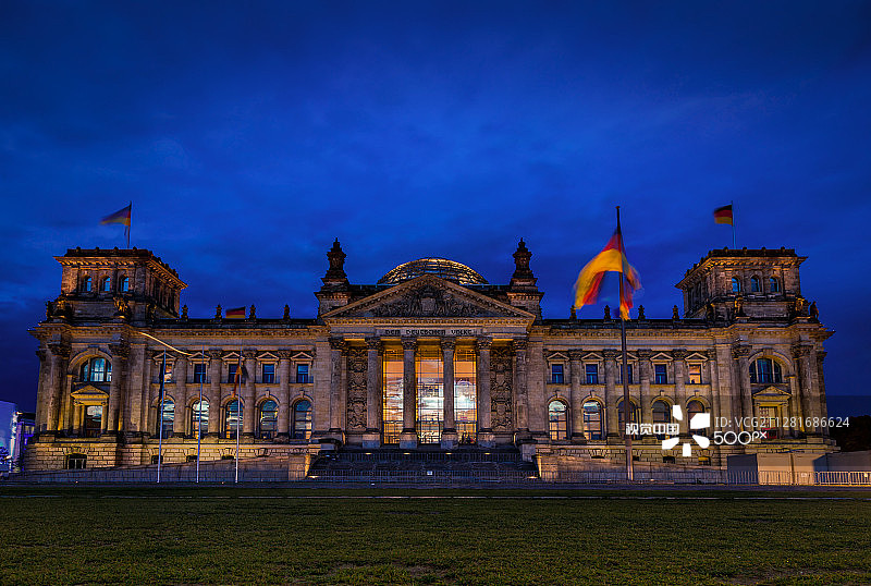 德国联邦议院大厦图片素材