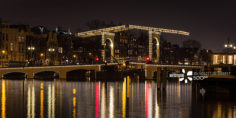阿姆斯特丹瘦桥图片素材