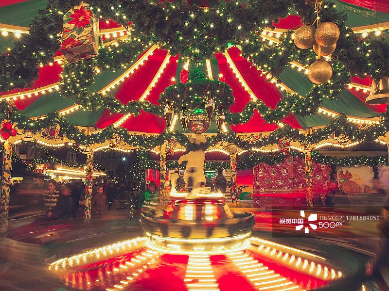 亚琛圣诞市场图片素材