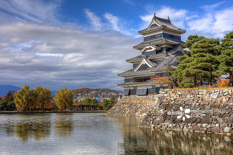 松本乌鸦城堡图片素材