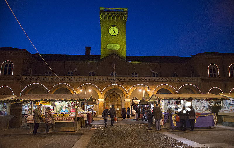 圣诞节气氛都灵图片素材