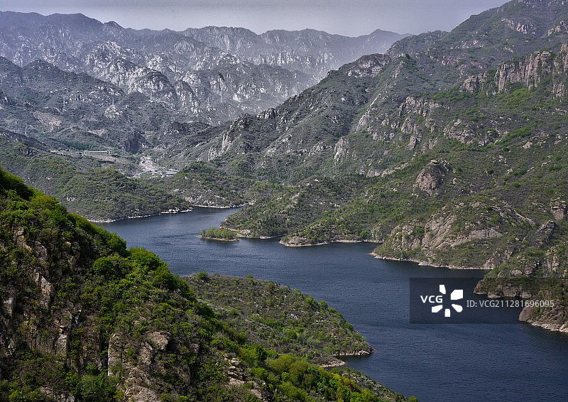青龙峡水库图片素材