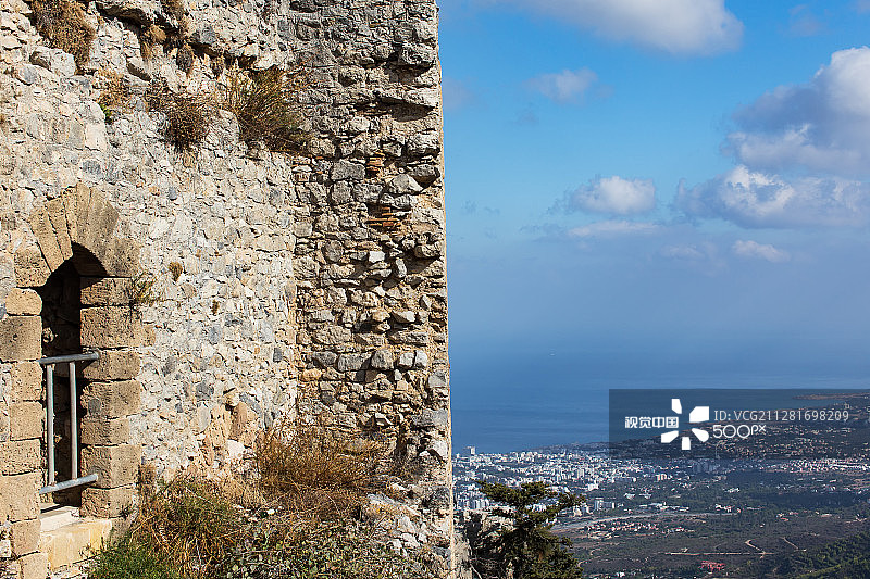 凯里尼亚圣希拉里翁图片素材