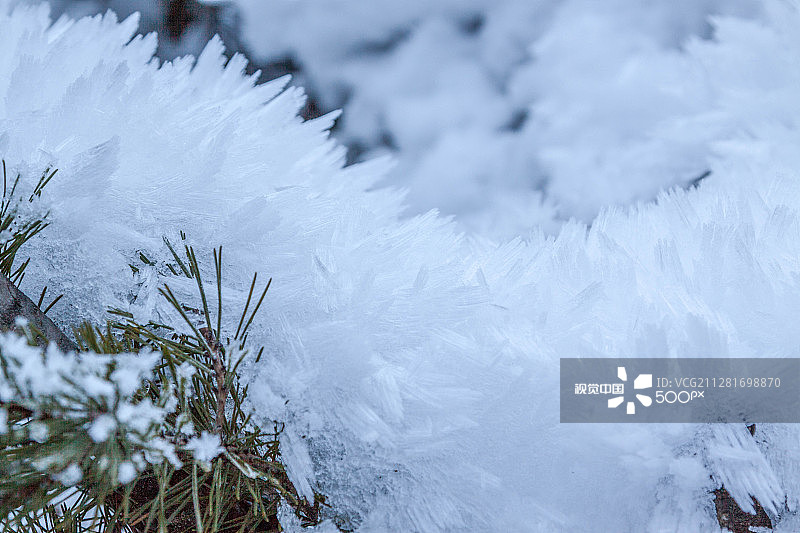 雪晶图片素材