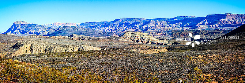 科罗布台地全景图片素材