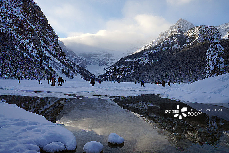 露易丝湖图片素材