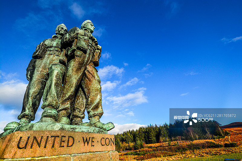 突击队纪念碑 - 团结征服图片素材