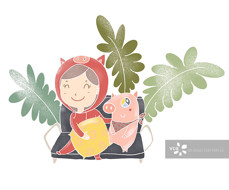 我和我的好朋友图片素材