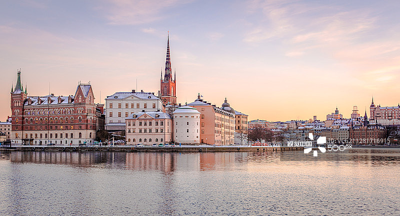 斯德哥尔摩骑士岛图片素材