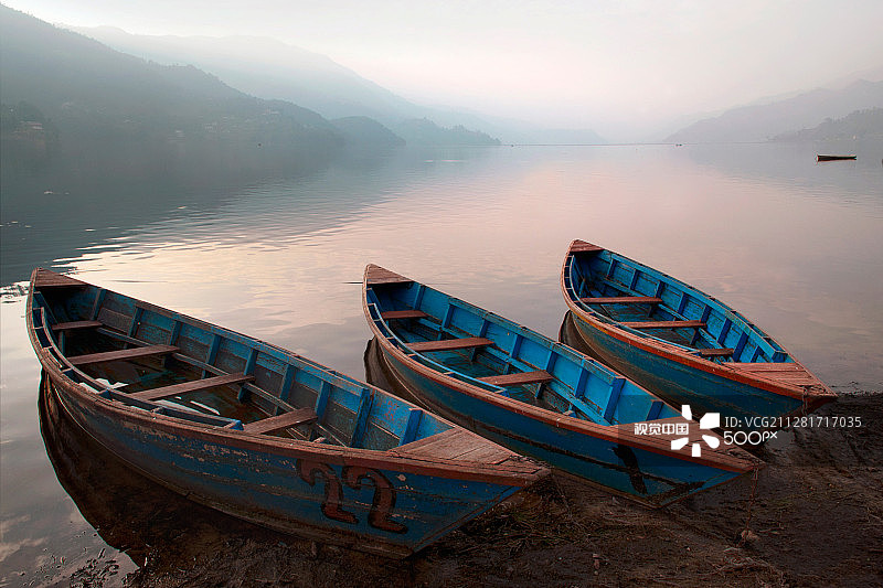 博卡拉，尼泊尔图片素材