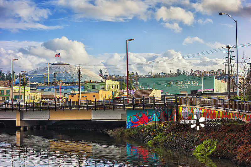 塔科马穹顶图片素材