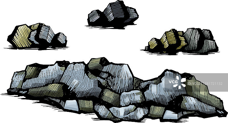 岩石石块素材图片素材