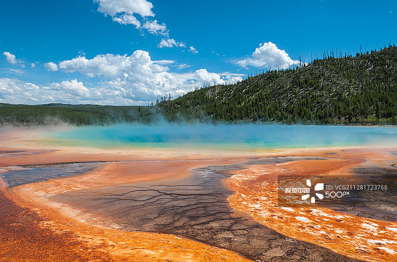 黄石大棱镜泉图片素材