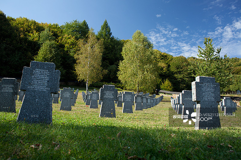 斯洛伐克德国士兵墓地图片素材