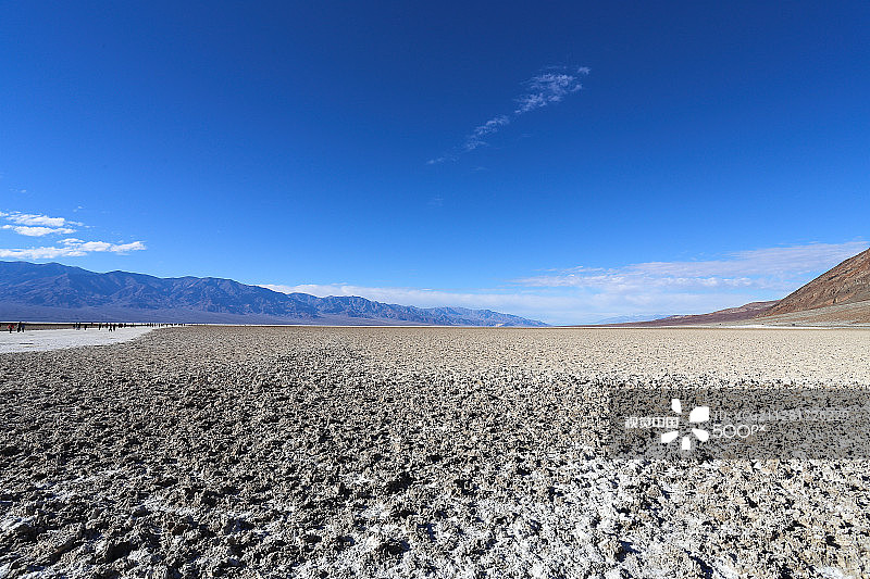 冬季的死亡谷图片素材