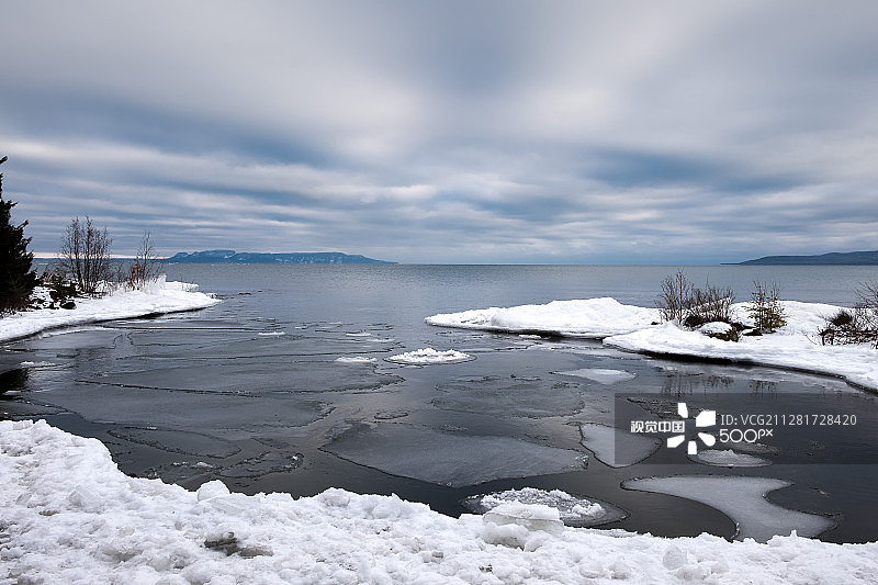 苏必利尔湖图片素材