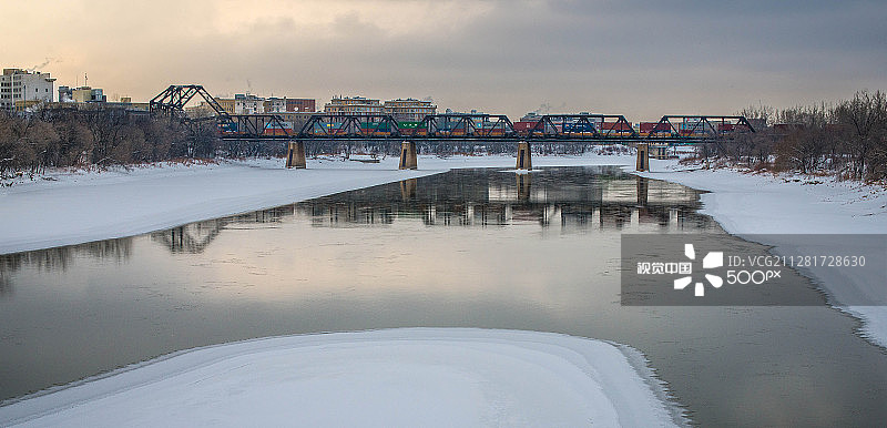 温尼伯大桥图片素材