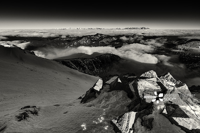 小高地塔特拉山图片素材
