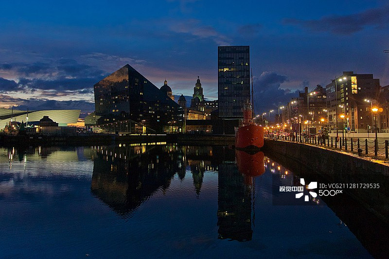 利物浦水滨图片素材