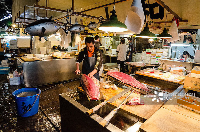 筑地市场图片素材