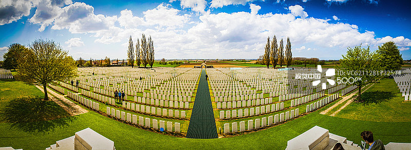 伊普尔泰恩科特公墓（比利时）图片素材