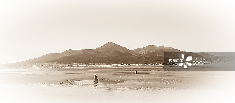 通往莫恩山脉的沉没小路图片素材