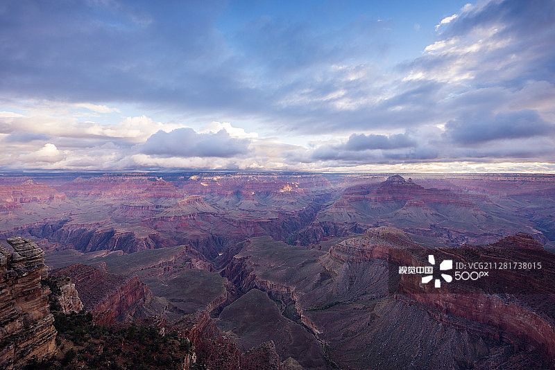 美国亚利桑那州大峡谷国家公园马特尔观景点风光图片素材