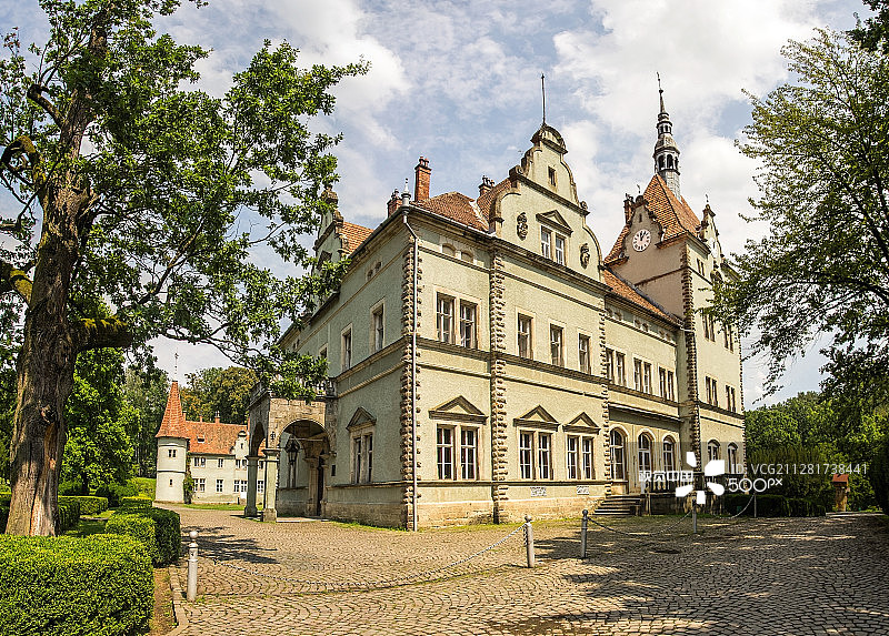 切纳季耶沃的旧舍恩伯恩城堡图片素材