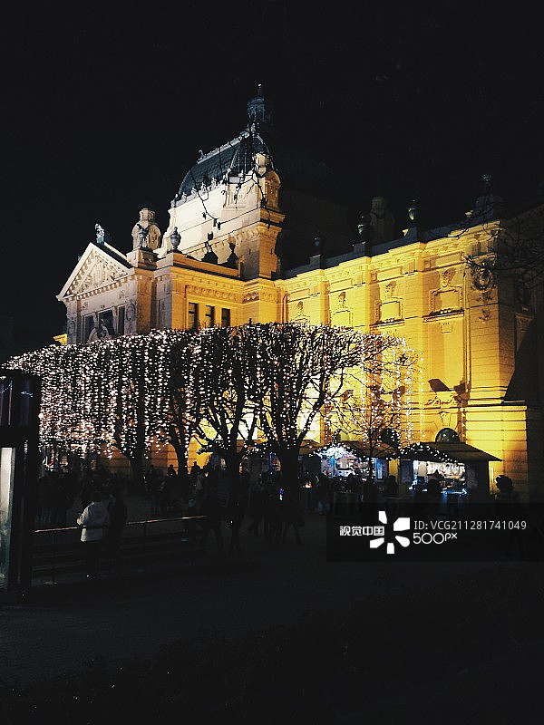 萨格勒布艺术馆图片素材